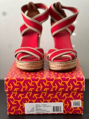 Tory Butch Adonis Espadrille Wedges